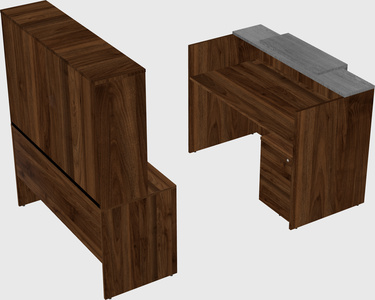 Modular reception desk