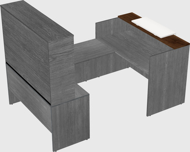 Modular reception desk
