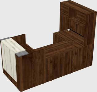 Modular reception desk