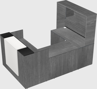 Modular reception desk