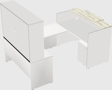 Modular reception desk