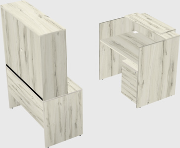 Modular reception desk