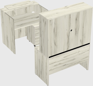 Modular reception desk