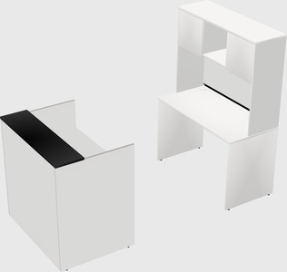 Modular reception desk