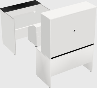 Modular reception desk