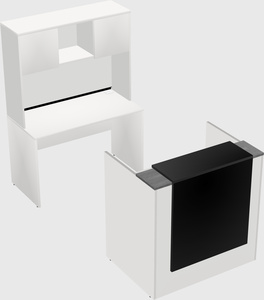 Modular reception desk