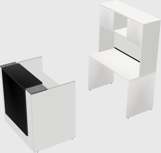 Modular reception desk