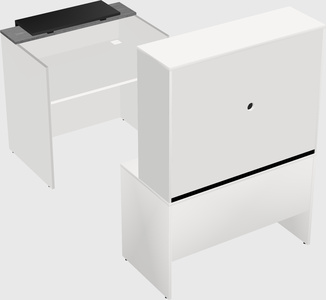 Modular reception desk