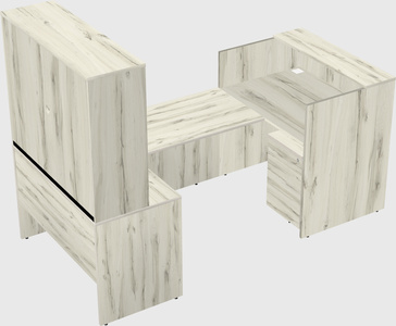 Modular reception desk
