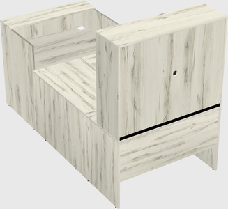 Modular reception desk