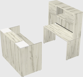 Modular reception desk