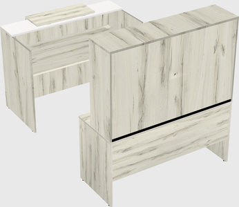 Modular reception desk