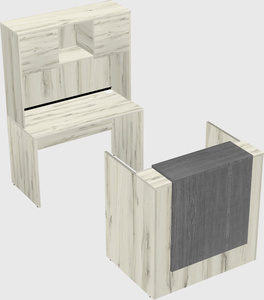 Modular reception desk