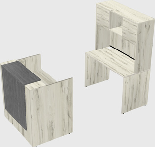 Modular reception desk