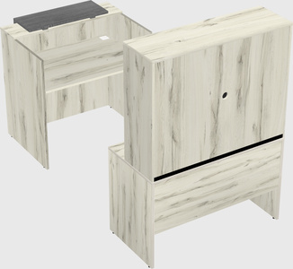 Modular reception desk