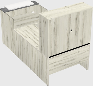 Modular reception desk