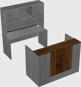 Modular reception desk