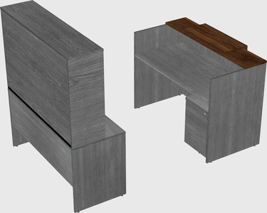 Modular reception desk