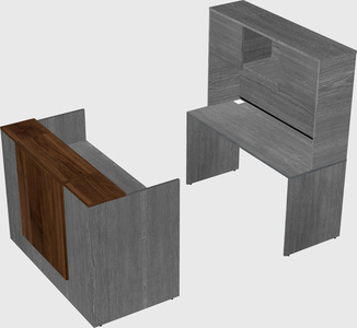 Modular reception desk