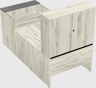Modular reception desk