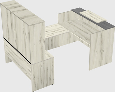 Modular reception desk