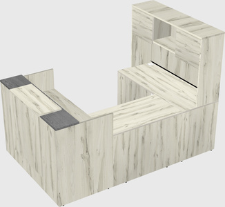 Modular reception desk