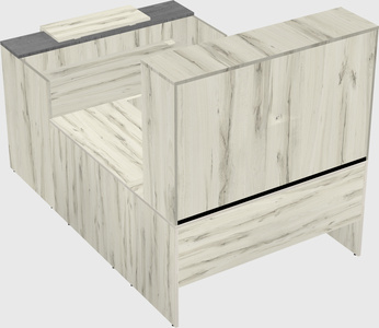 Modular reception desk