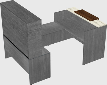 Modular reception desk