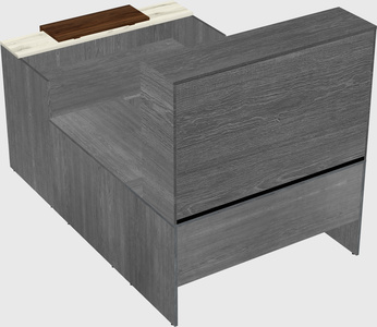 Modular reception desk