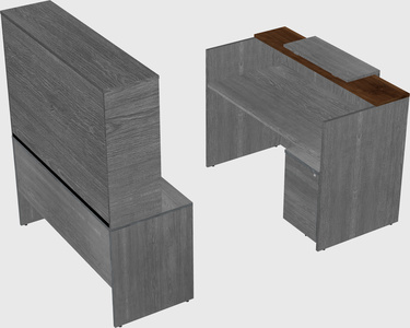 Modular reception desk