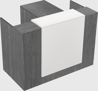 L-shaped modular reception