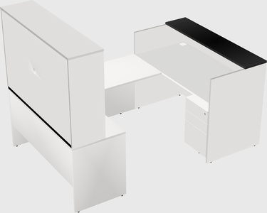 Modular reception desk
