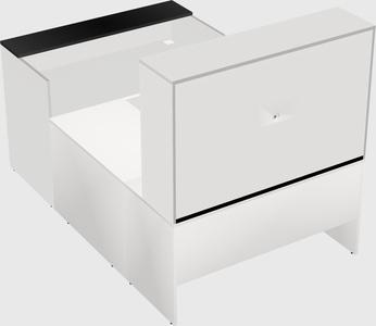 Modular reception desk