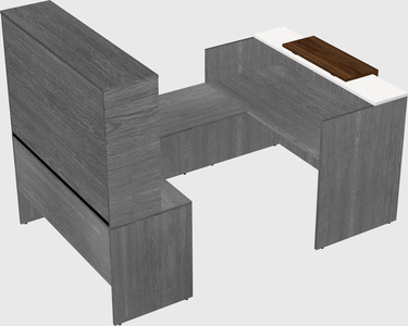 Modular reception desk