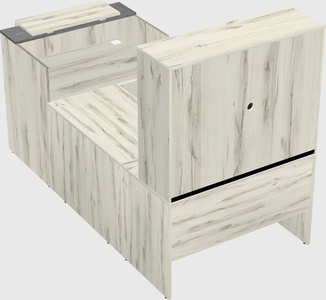 Modular reception desk