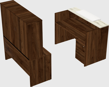 Modular reception desk