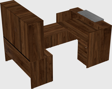 Modular reception desk