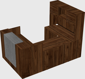 Modular reception desk