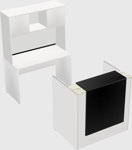 Modular reception desk