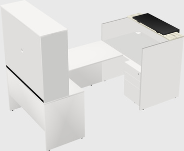 Modular reception desk