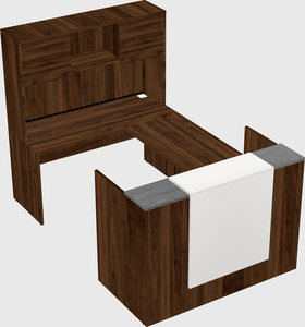 Modular reception desk