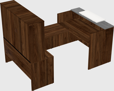 Modular reception desk