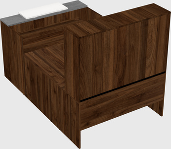 Modular reception desk