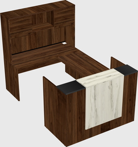 Modular reception desk