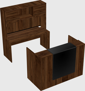 Modular reception desk
