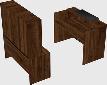 Modular reception desk