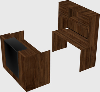 Modular reception desk