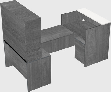 Modular reception desk