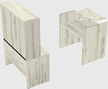 Modular reception desk