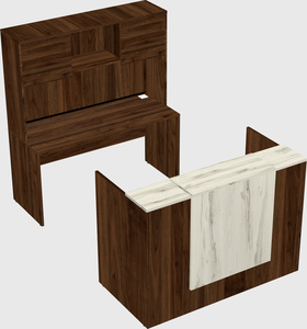 Modular reception desk